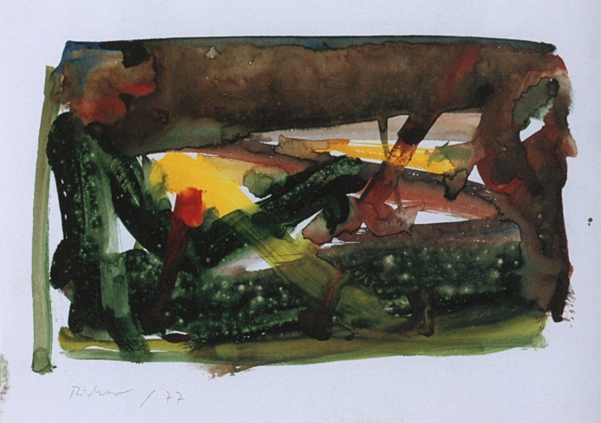 希少 Gerhard Richter. Aquarelle 1964-1997 - 雑誌