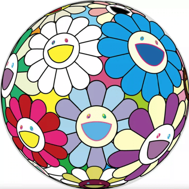 MELTED UTOPIA…………….. @stolenarts_ blows BB Simons out of the water with  this CRAZY “Kami” Belt based on the Takashi Murakami “Melted…