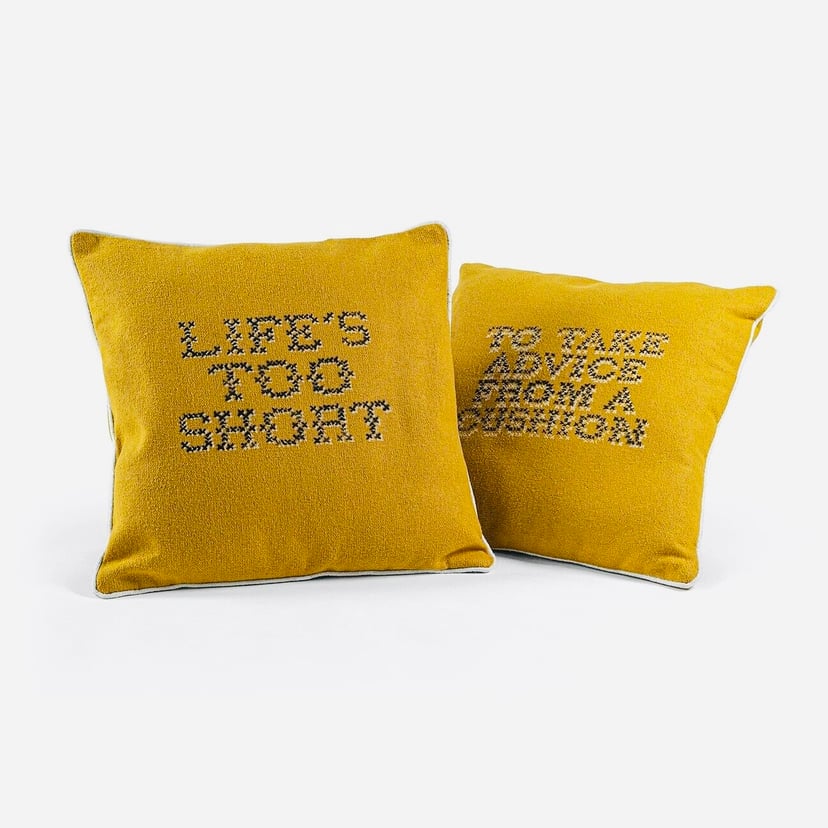DIY Virgil Abloh Off-White Inspired Pillow